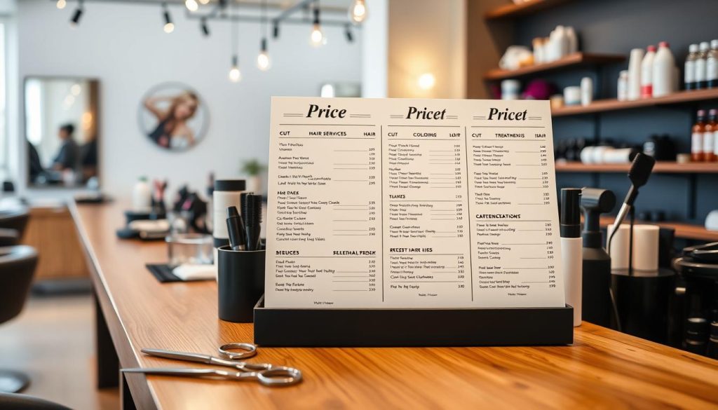 hair salon price list understanding hair salon price list understanding