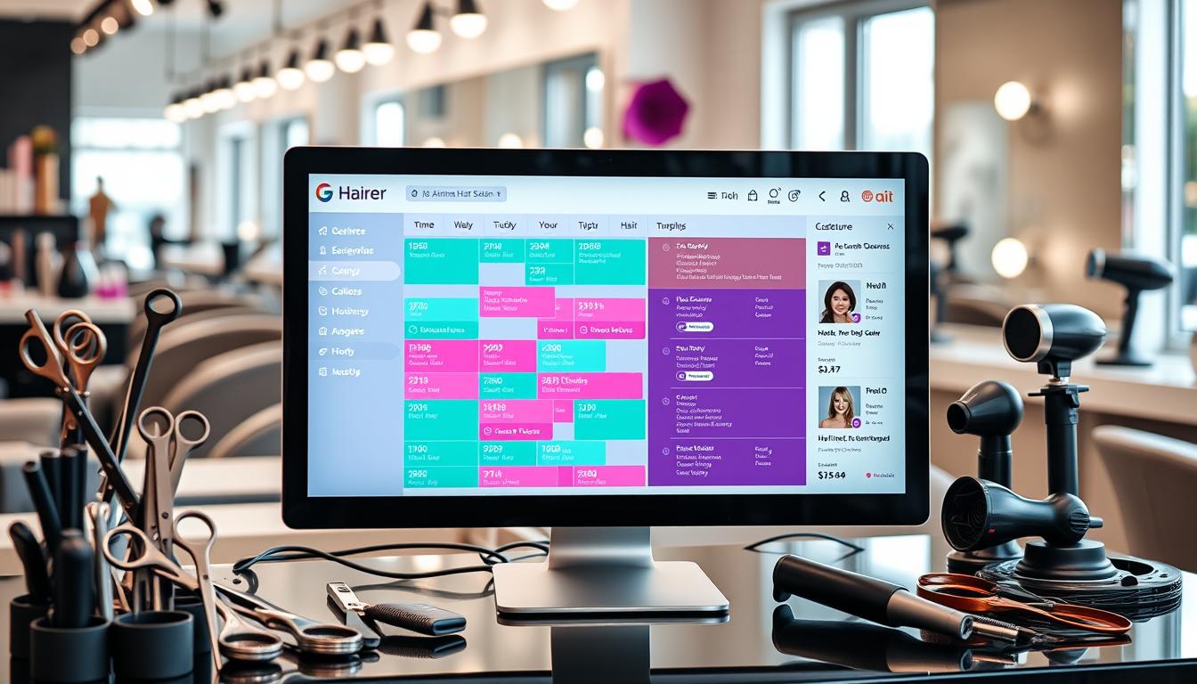 hair salon scheduling software